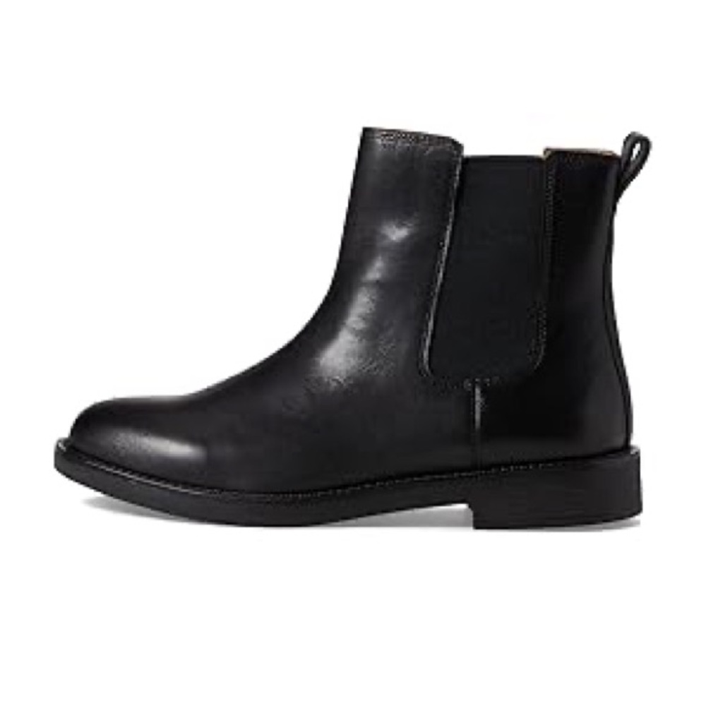 New Madewell The Cleary Chelsea Boot in Leather True Black Size 6.5 M Women - Picture 3 of 5